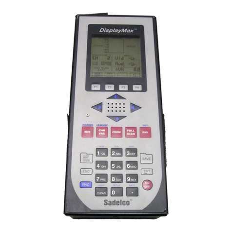 Sadelco DisplayMax 600 User manual