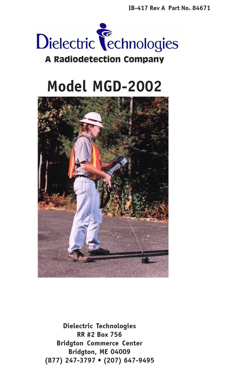 Dielectric Technologies MGD-2002 manual