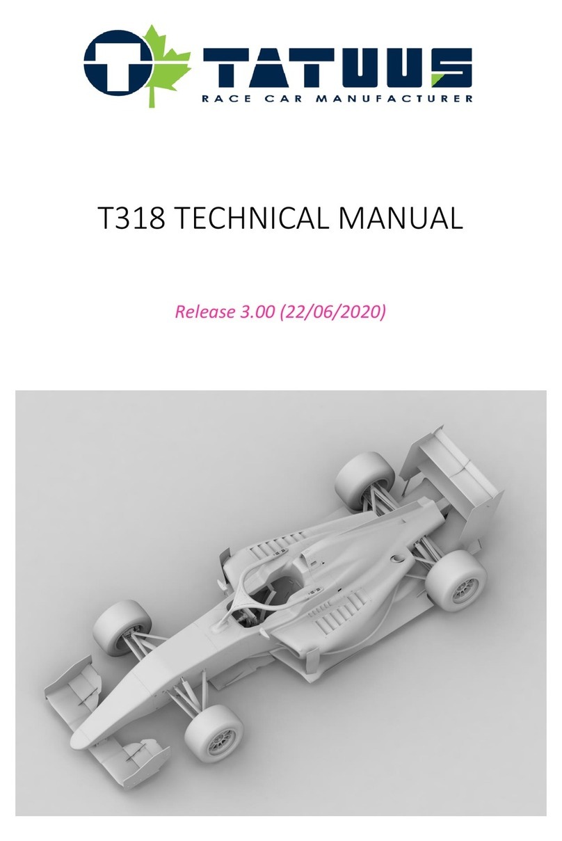 Tatuus T318 Technical manual
