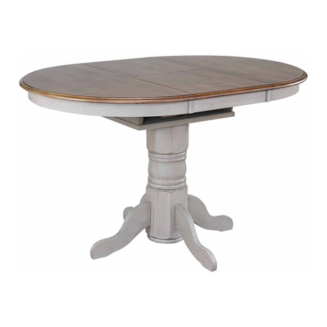 Sunset Furniture Sunset Trading DLU-CG-TP-4260-GO-T Assembly instruction Sunset Furniture Sunset Trading DLU-CG-TP-4260-GO-T Assembly instruction