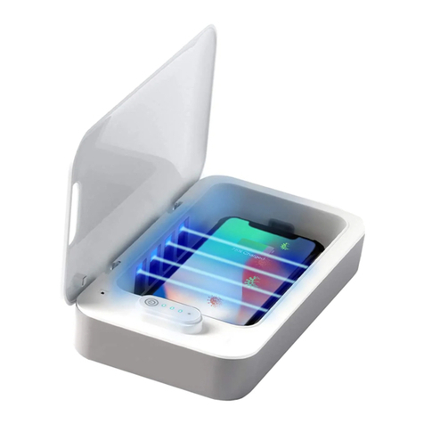 Allstar Innovations Sharper Image UV-ZONE operating instructions