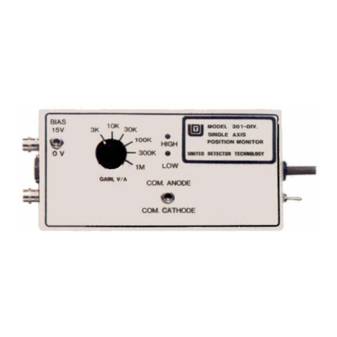 UDT Instruments 301DIV manual