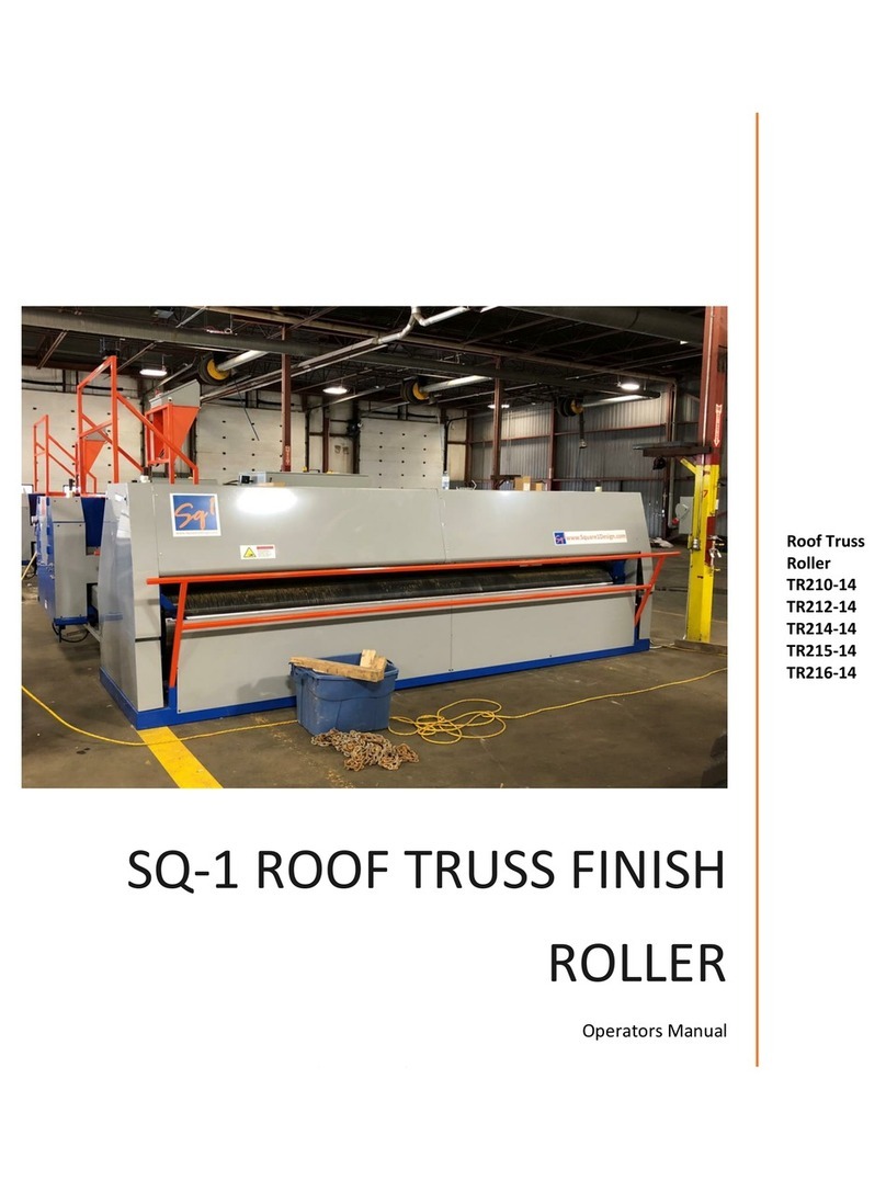Square 1 Design TR210-14 Operator's manual