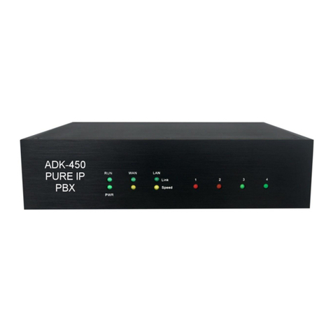 ADK ADK-450 Administrator's guide