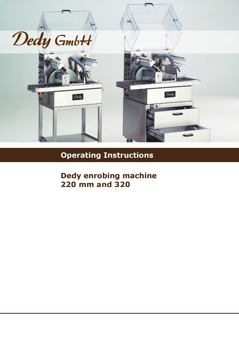 Dedy 220 operating instructions