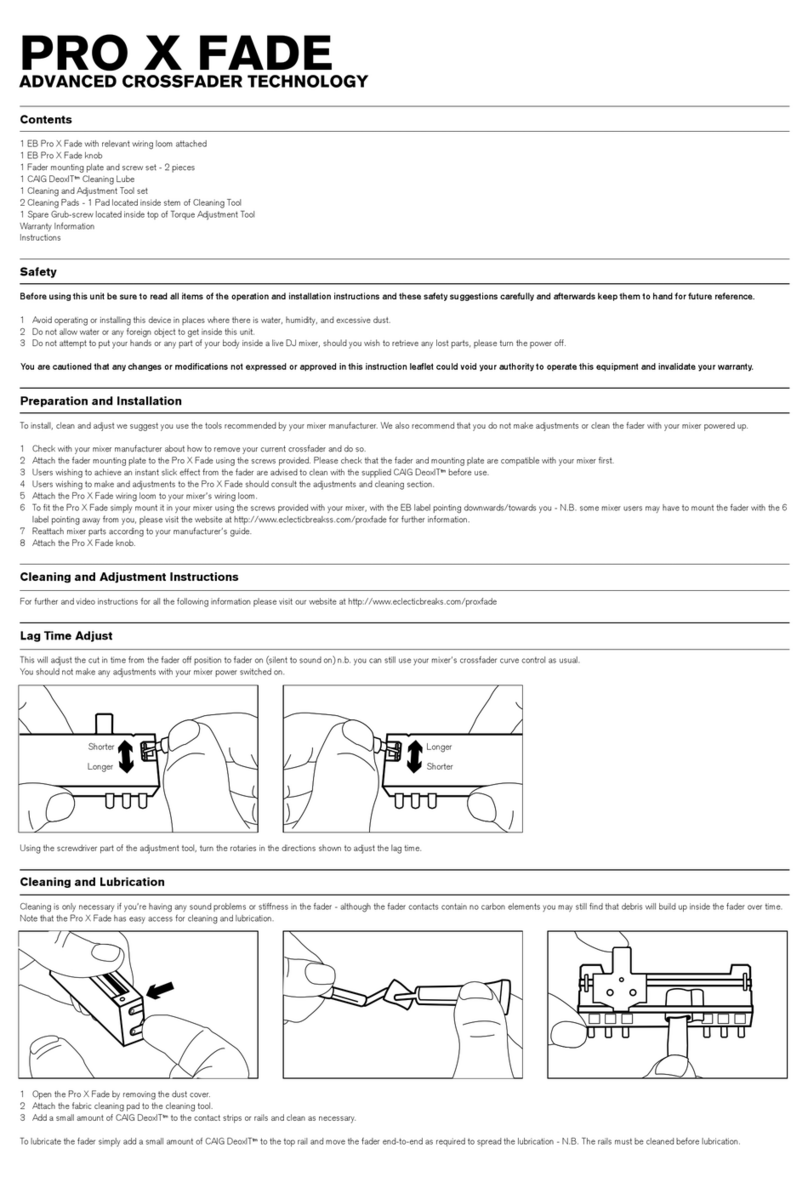 Eclectic Breaks Pro X Fade instructions