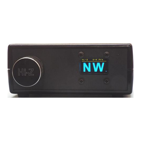 Hi-Z Antennas Shack Switch-2 manual