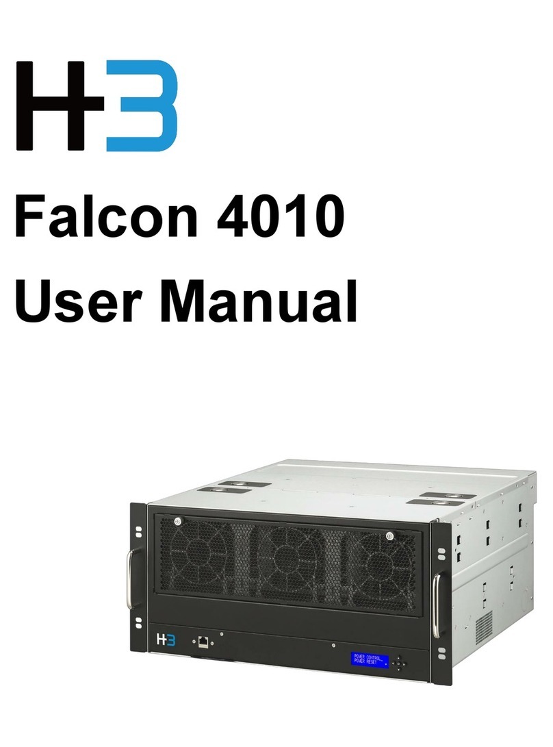 H3 Falcon 4010 user manual