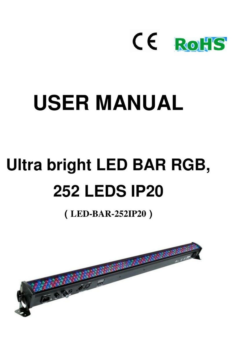 SIRS-E LED-BAR-252IP20 user manual