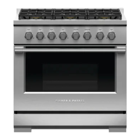 Fisher & Paykel RGV3-488 installation guide