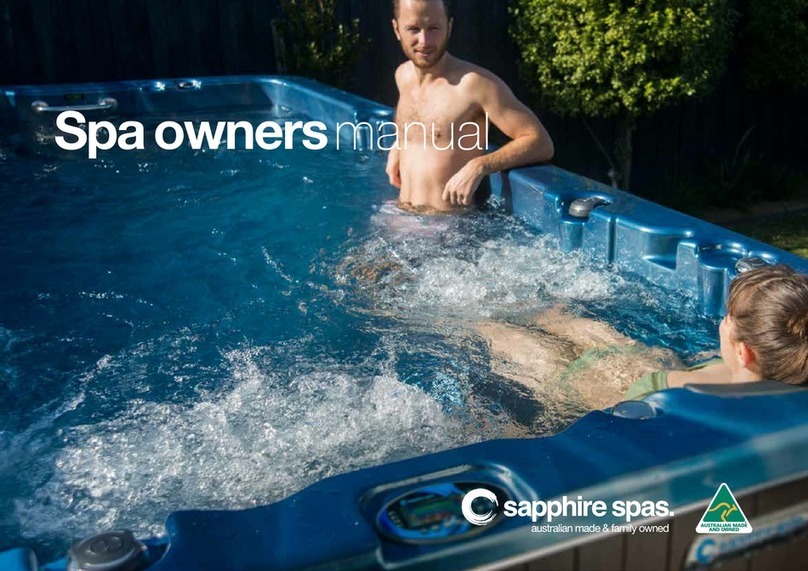 sapphire spas. myHotTub owner's manual