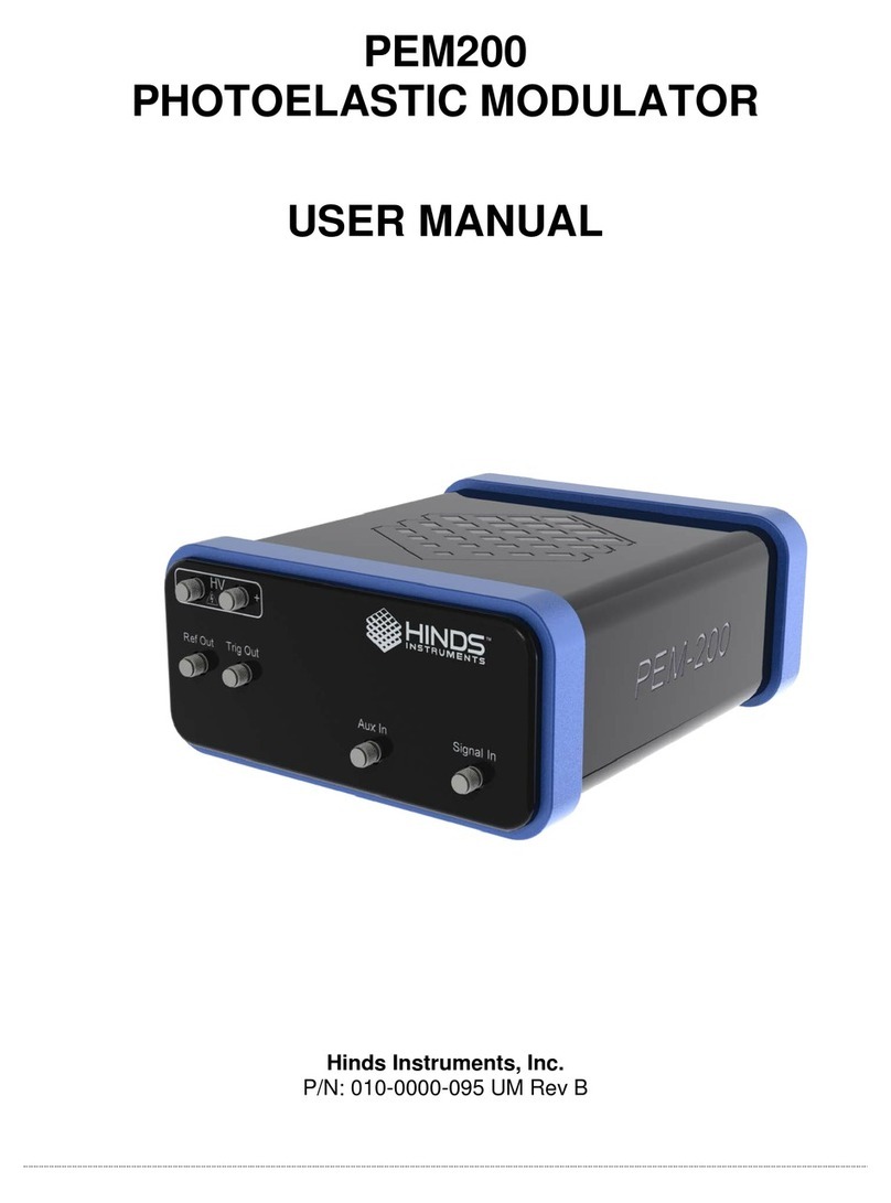 Hinds Instruments PEM200 User manual