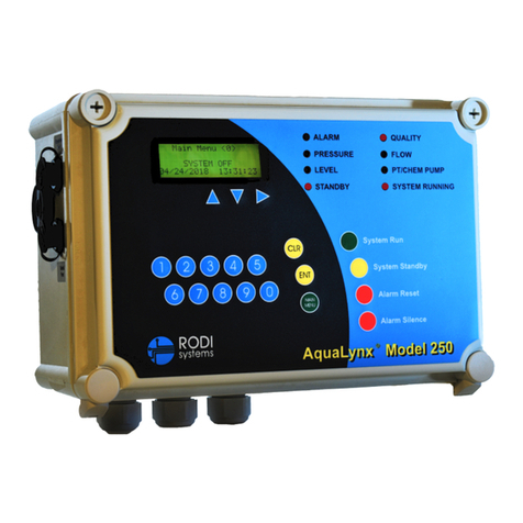 RODI systems AquaLynx 250 RO-AC-ENC-V2 Installation and operating manual