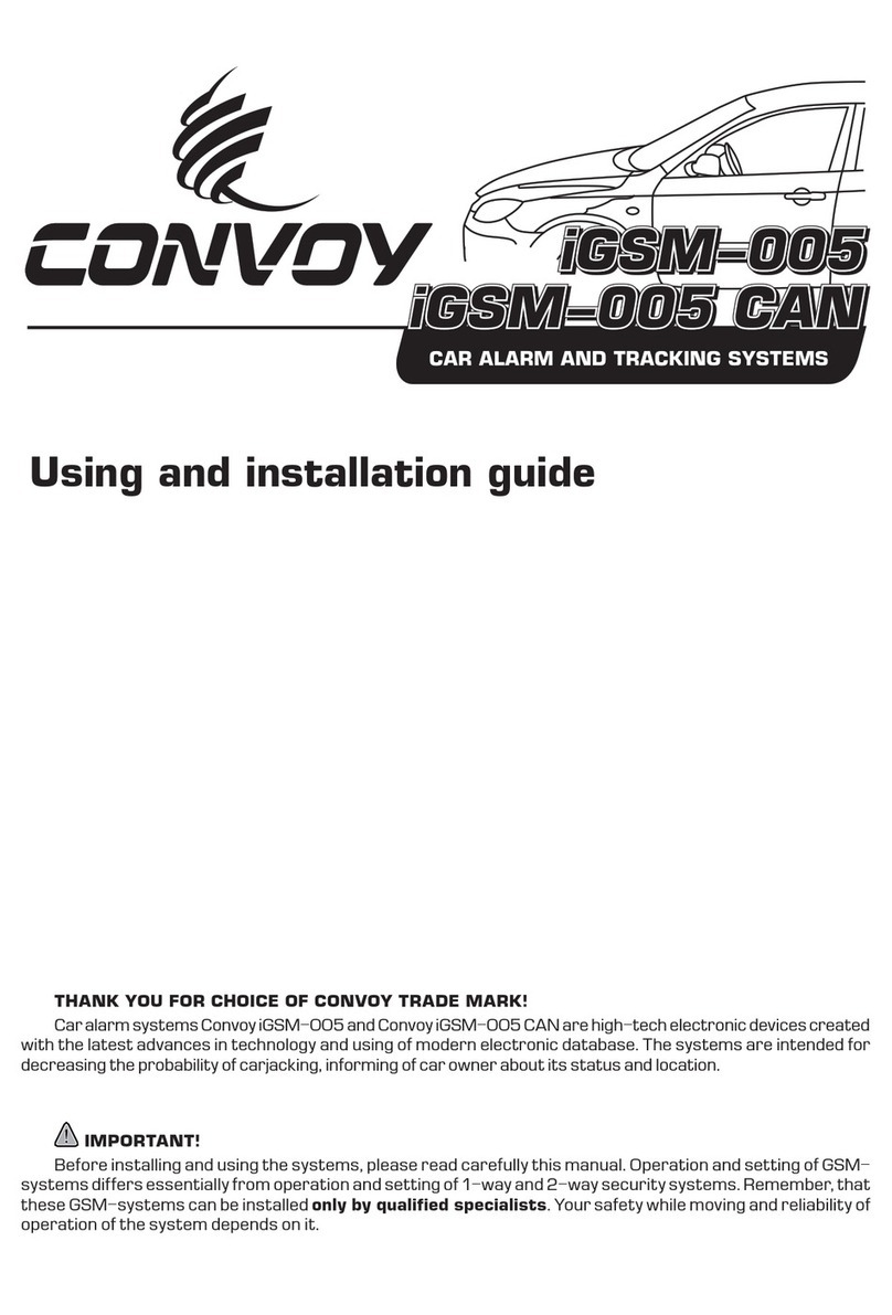 Convoy iGSM-005 using and installation guide Convoy iGSM-005 using and installation guide