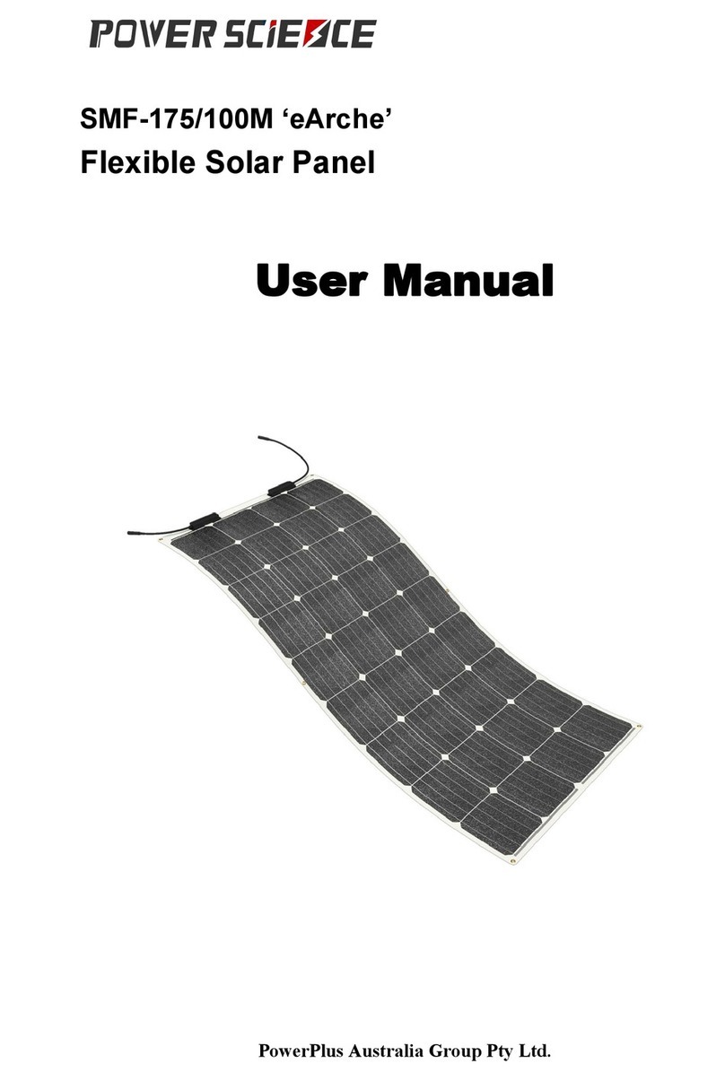 Power Science eArche User manual