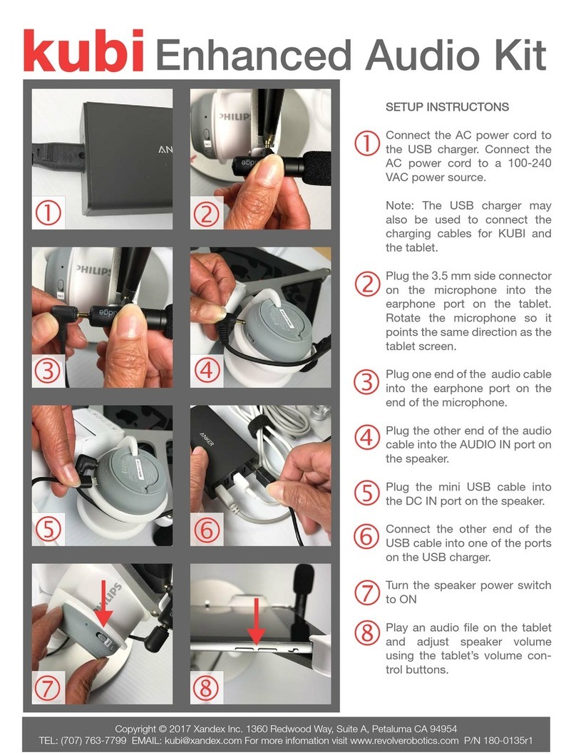 Xandex Kubi Enhanced Audio Kit Manual