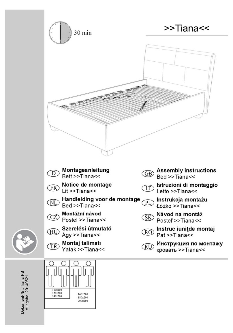 ADA premium Tiana Assembly instructions ADA premium Tiana Assembly instructions
