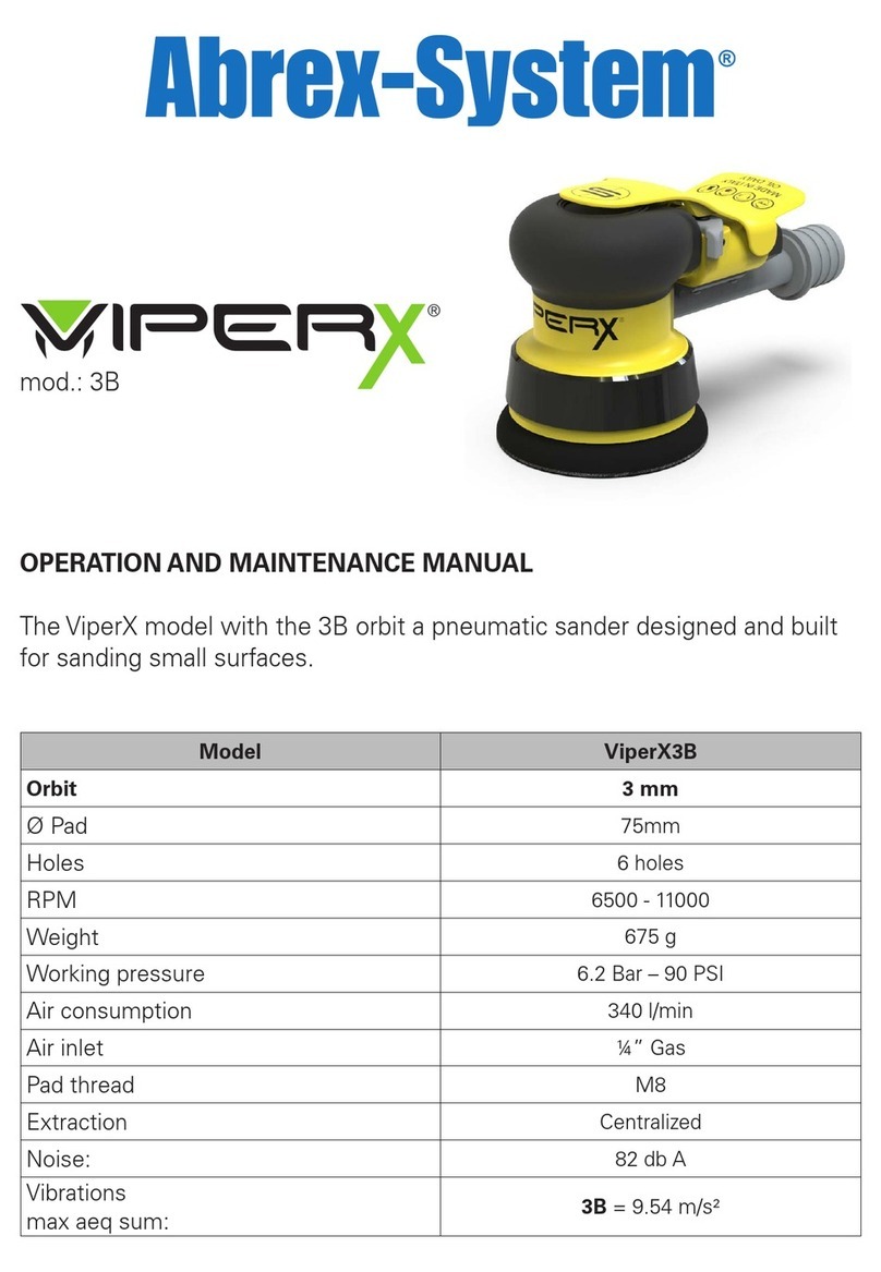 Abrex-System ViperX 3B Operation and maintenance manual