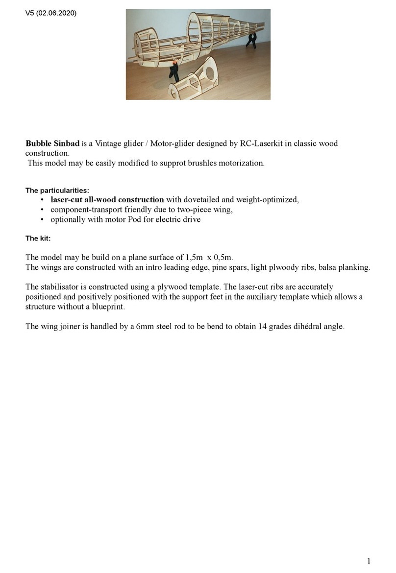 RC-Laserkit Bubble Sinbad manual