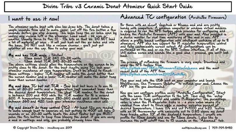 DivineTribe Divine Tribe v3 quick start guide