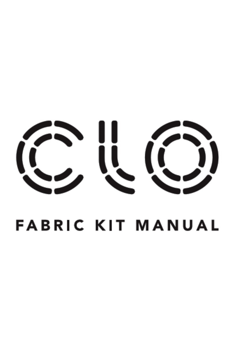 CLO FABRIC KIT manual
