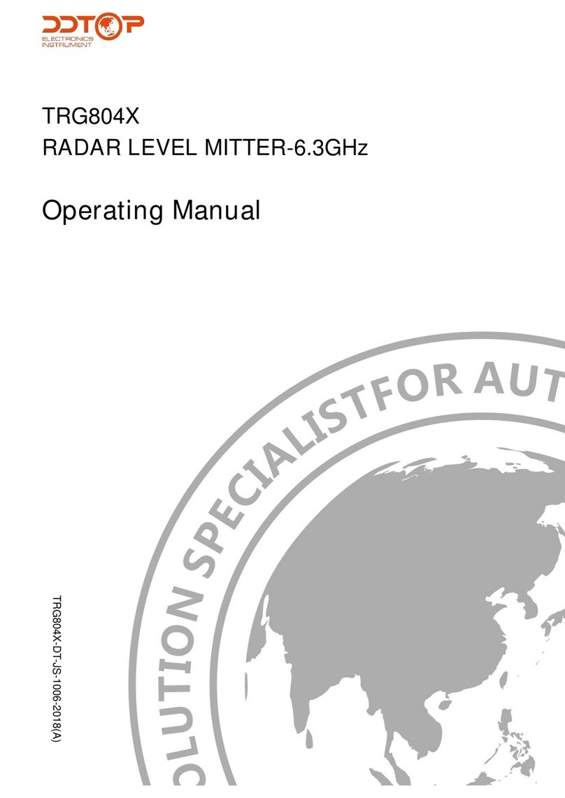 ddtop TRG804X operating manual