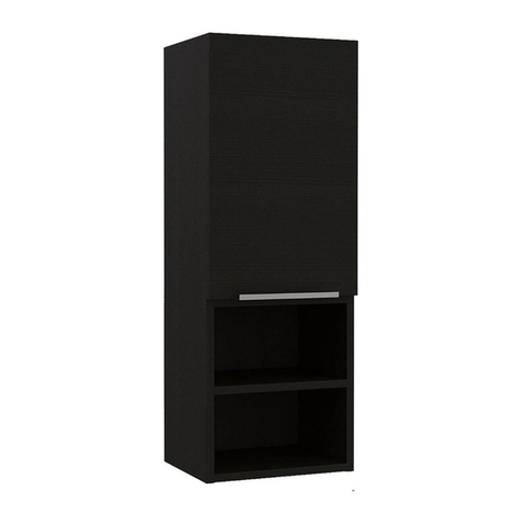 TUHOME Furniture MILA MLB3931 Assembly instructions