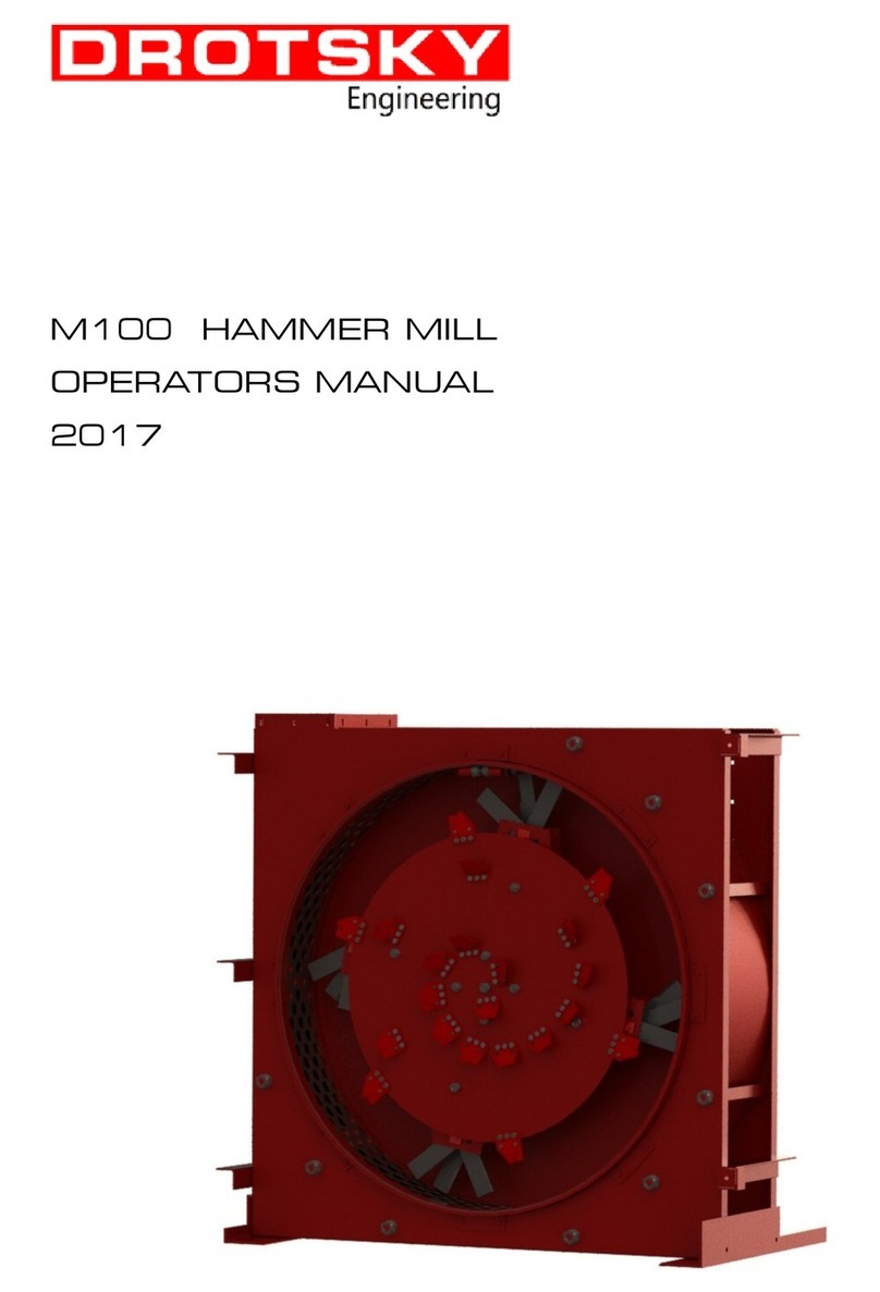 DROTSKY Engineering M100 Operator's manual