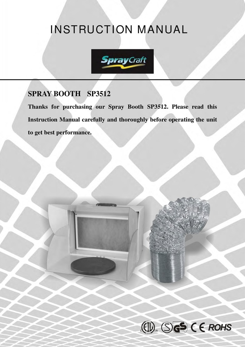 SprayCraft SP3512 instruction manual