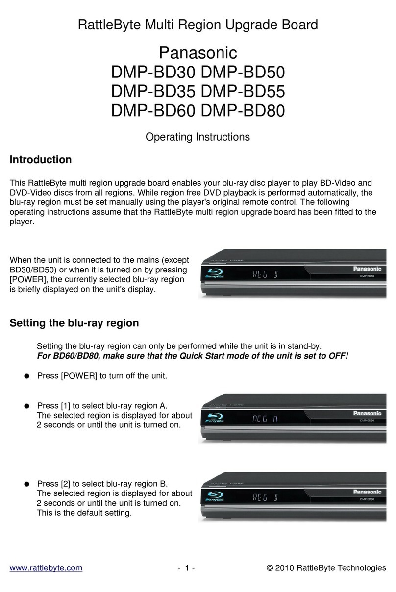 RattleByte PBR6080 operating instructions
