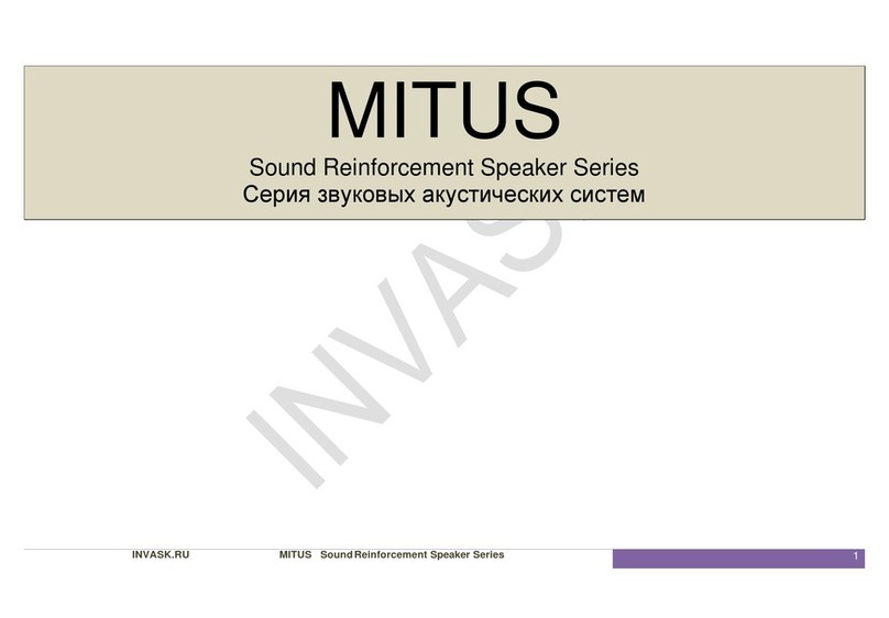 INVASK FBT MITUS Series manual