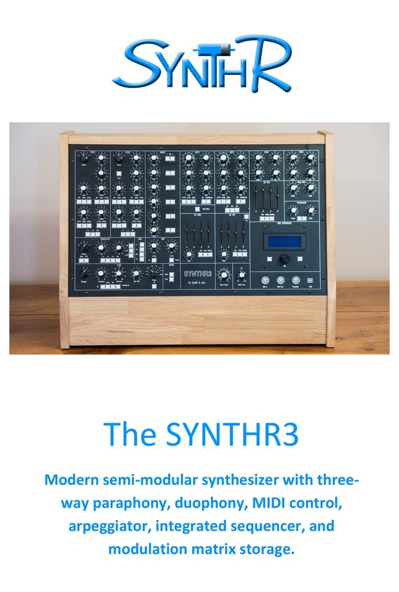 SYNTHR SYNTHR3 user manual
