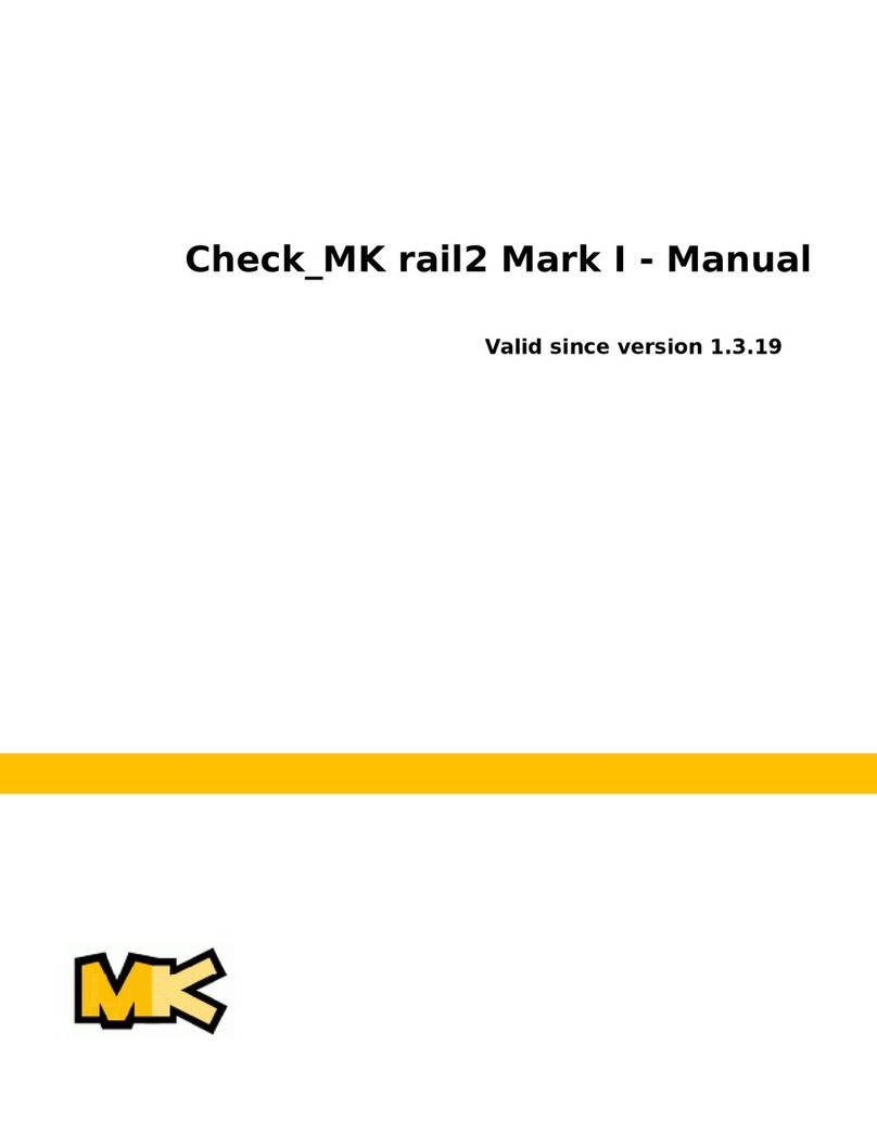 CheckMK Rail2 Mark I User manual