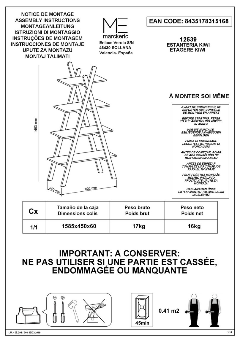 ME MARCKERIC KIWI 12539 User manual