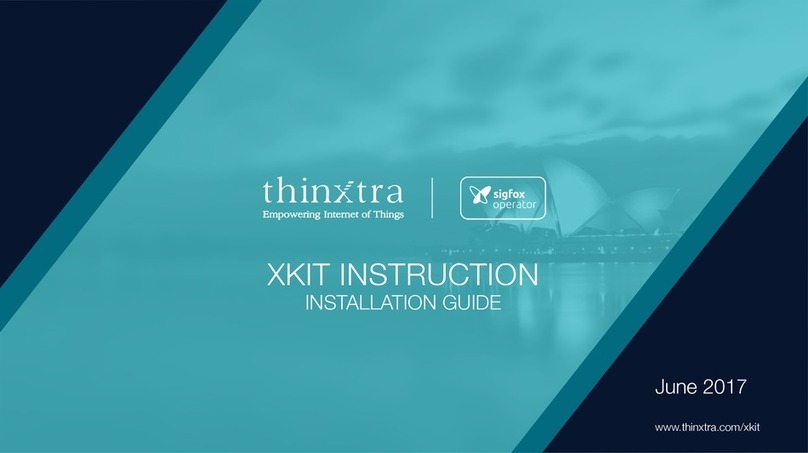 Thinxtra XKIT installation guide