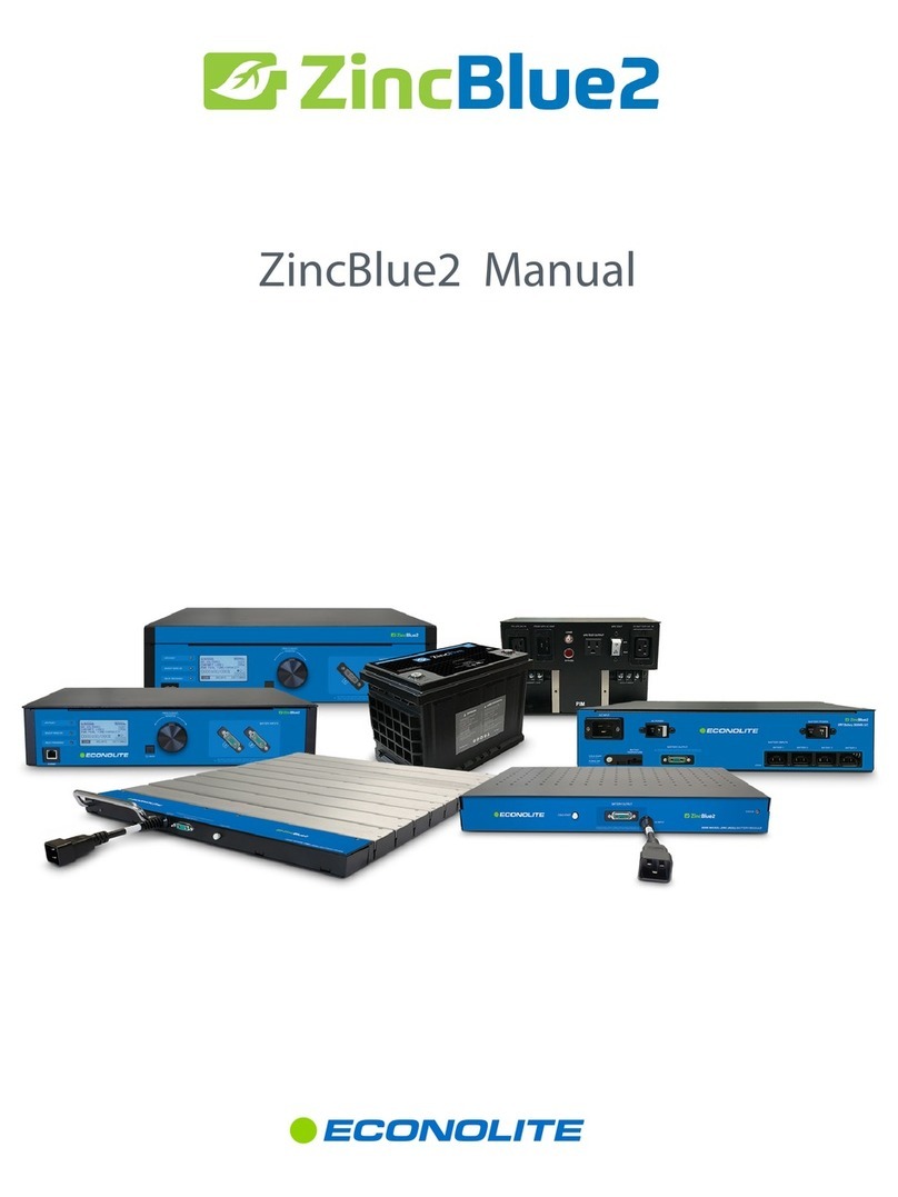 ECONOLITE ZincBlue2 UPS 1000W user manual
