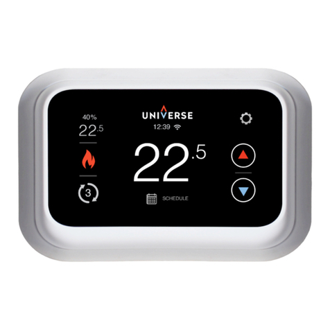 Universe Thermostat user guide