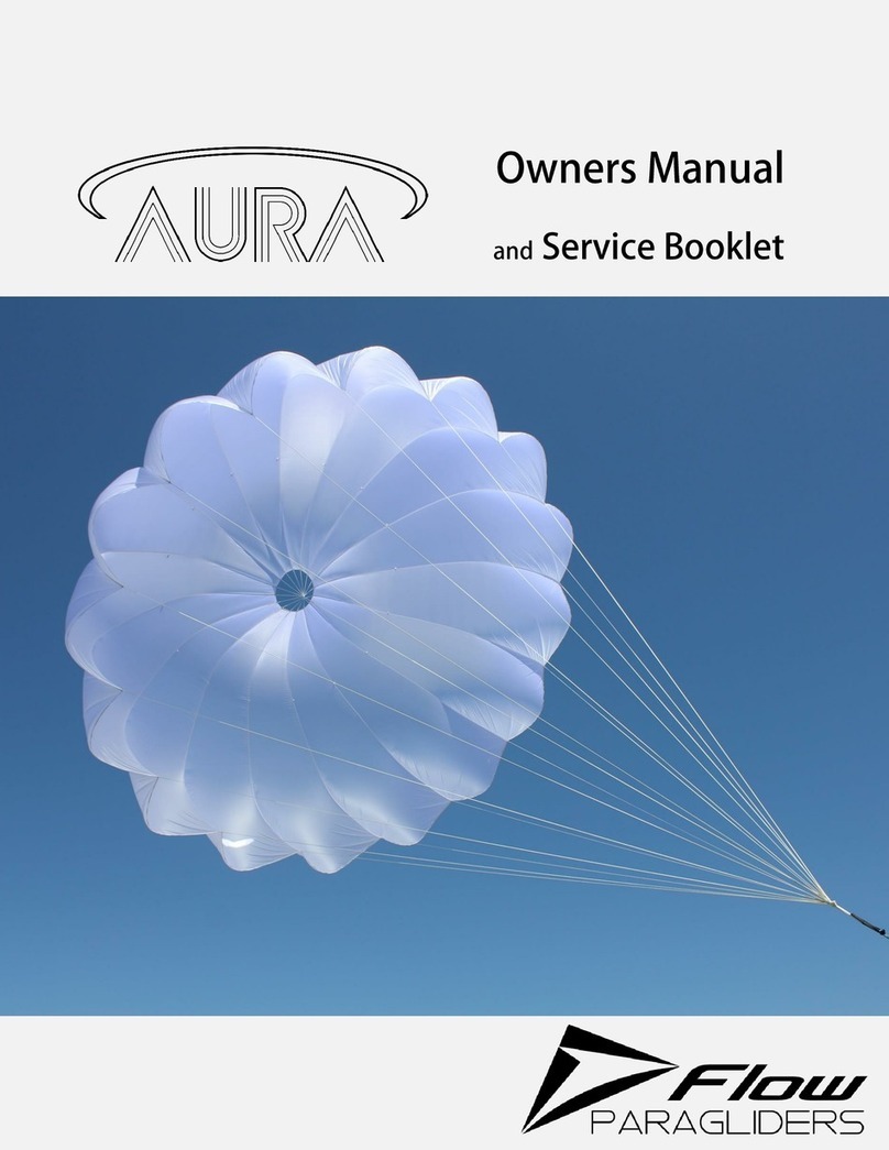Flow Paragliders Aura Owner Manual and Service Booklet