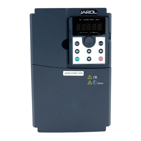 Jarol JAC300 Series manual