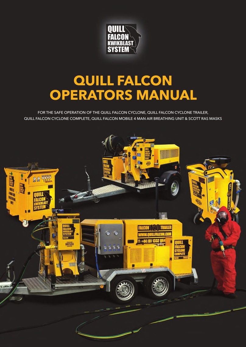 Quill Falcon Cyclone Operator's manual