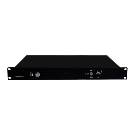 Vietex Media VTX-Atom CCU-U operating manual