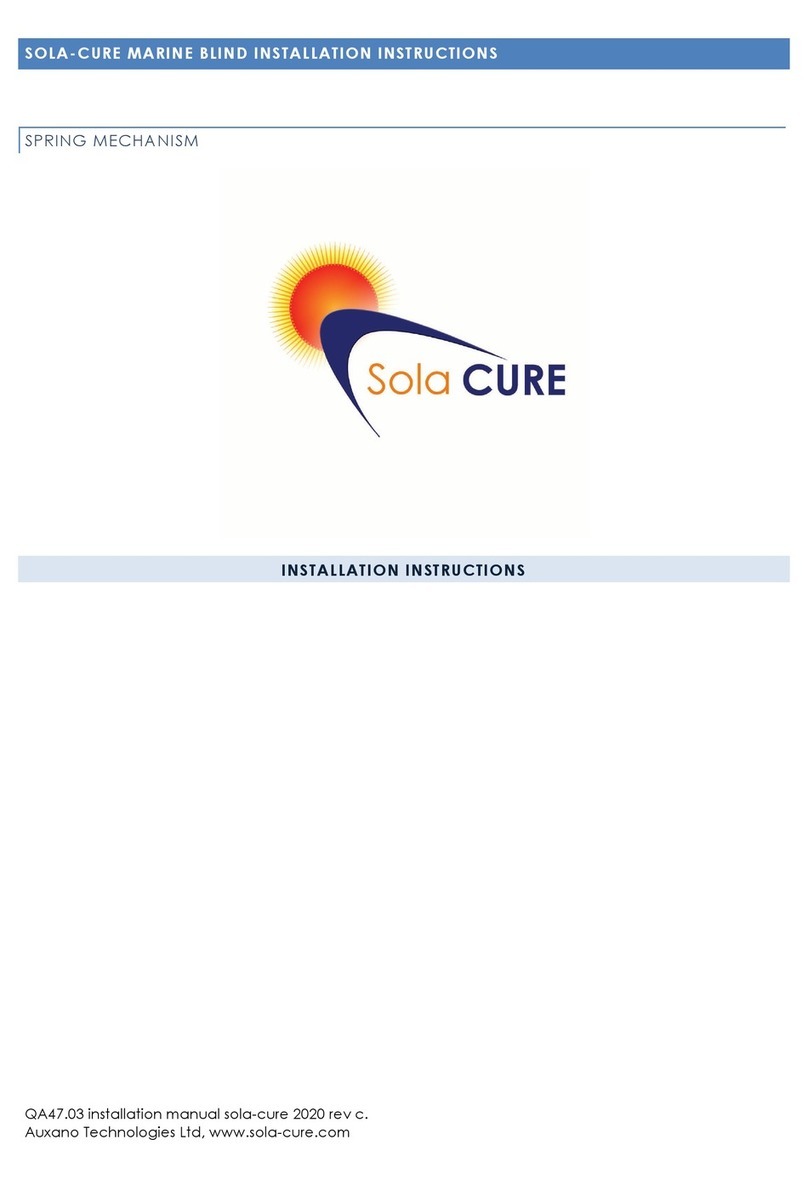 Auxano Technologies SOLA-CURE installation instructions Auxano Technologies SOLA-CURE installation instructions