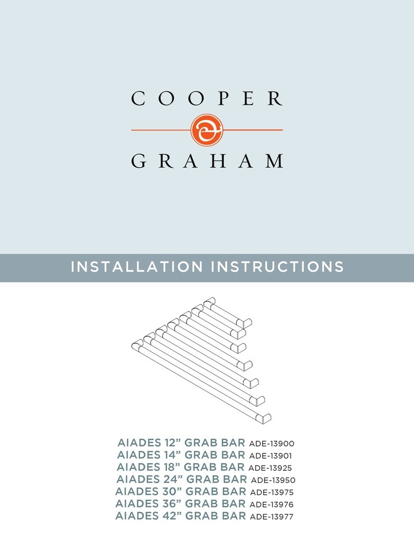 COOPER AND GRAHAM AIADES ADE-13900 installation instructions