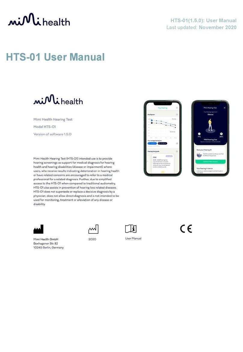 Mimi Health HTS-01 user manual