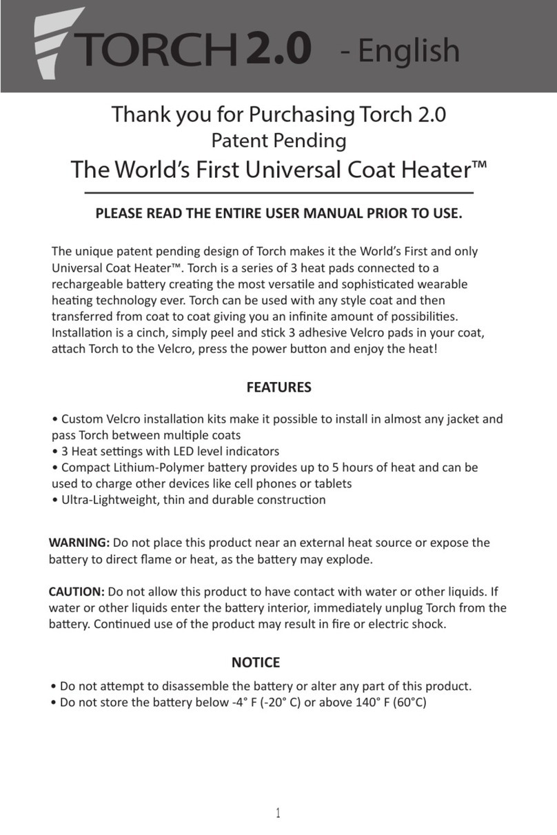 Torch Electrek Torch 2.0 User manual