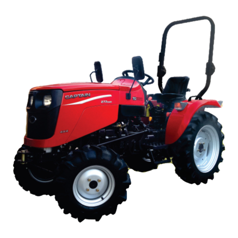 Captain 273 4WD Operator's manual