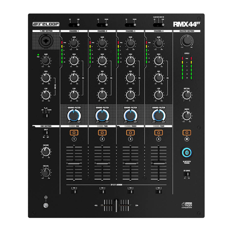 Reloop RMX 44 BT User manual