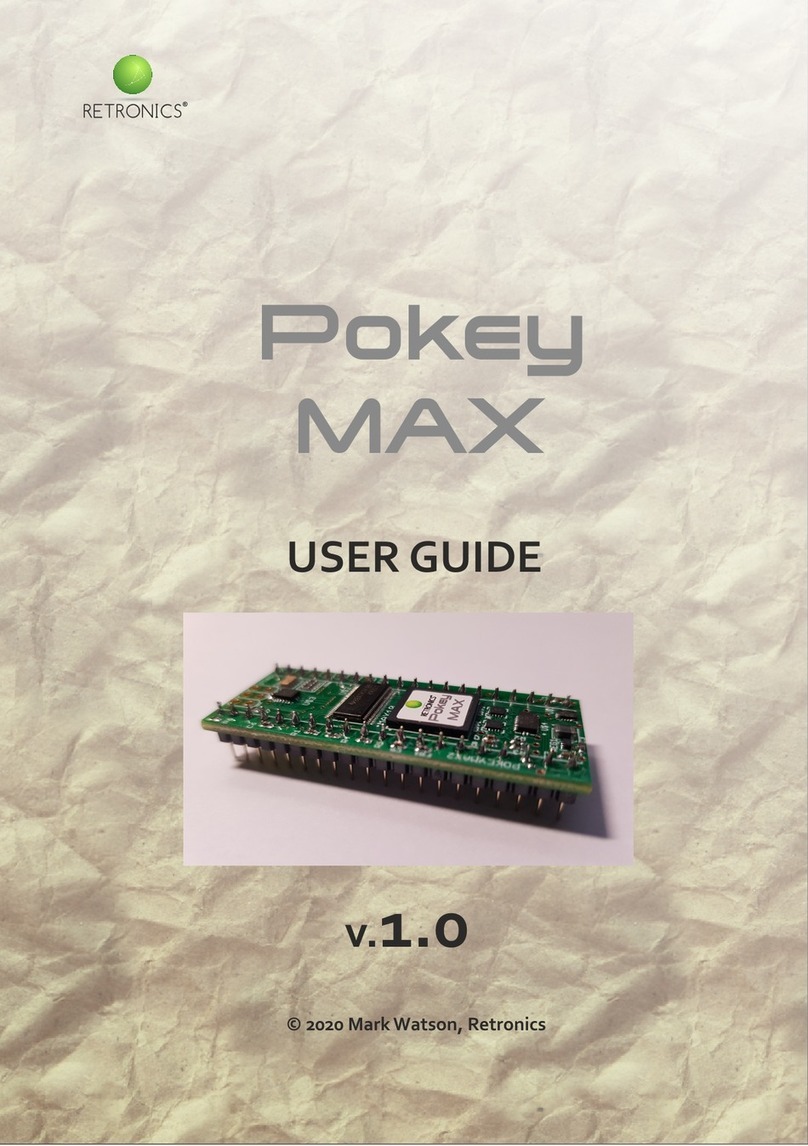 Retronics Pokey MAX user guide