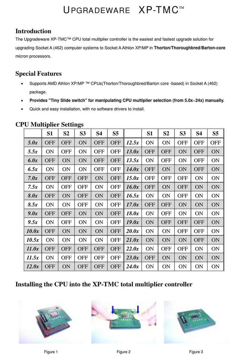 UPGRADEWARE XP-TMC manual