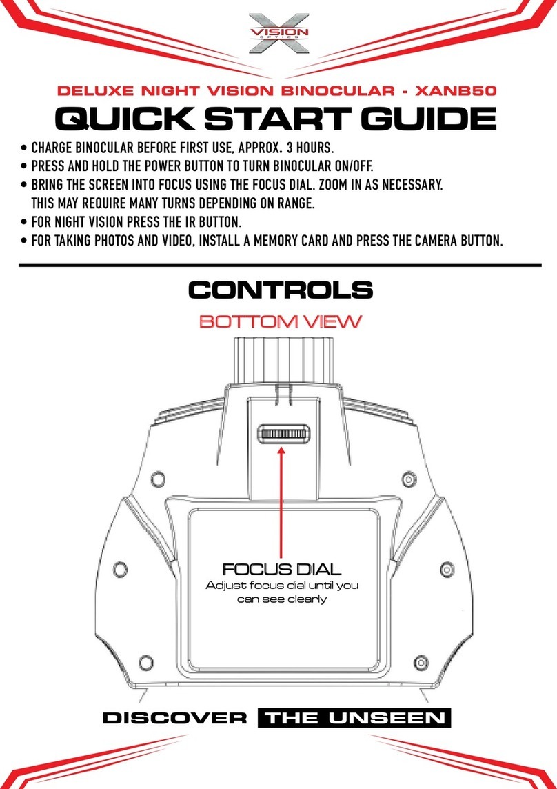 X-Vision Optics XANB50 User manual